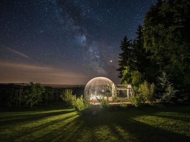 Bubble-Hotels ab sofort wieder buchbar