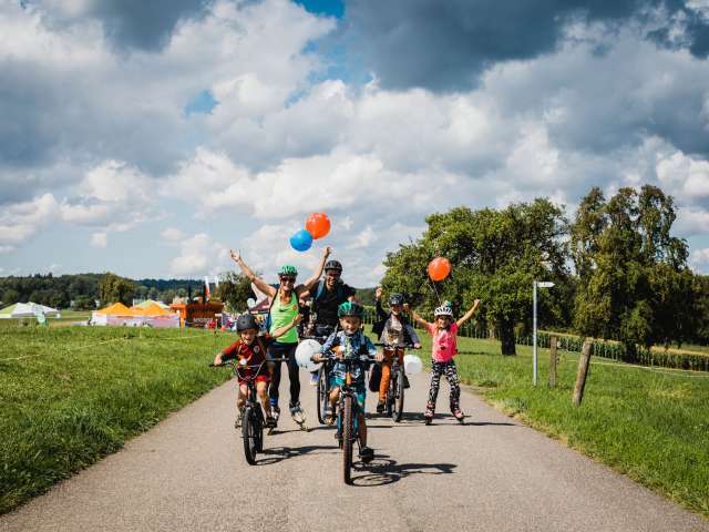 Bahn frei für den slowUp Bodensee Schweiz