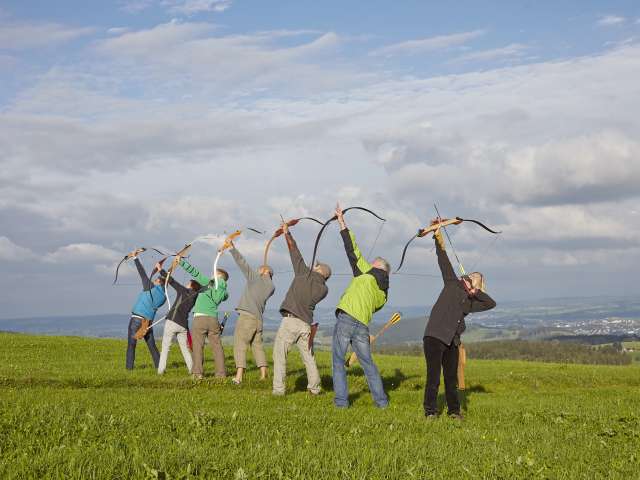 Bogenschiessen einmal anders